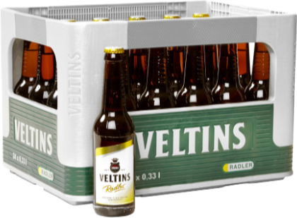 Veltins Radler krat van 24 flesjes á 0,33 liter